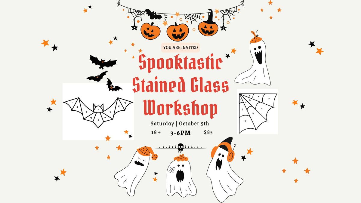 A Spooktastic Stained Glass Workshop