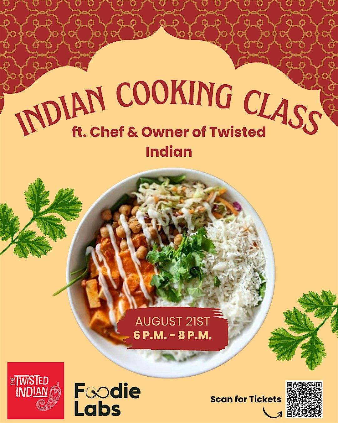 Indian Cooking Class ft. Chef & Owner of The Twisted Indian