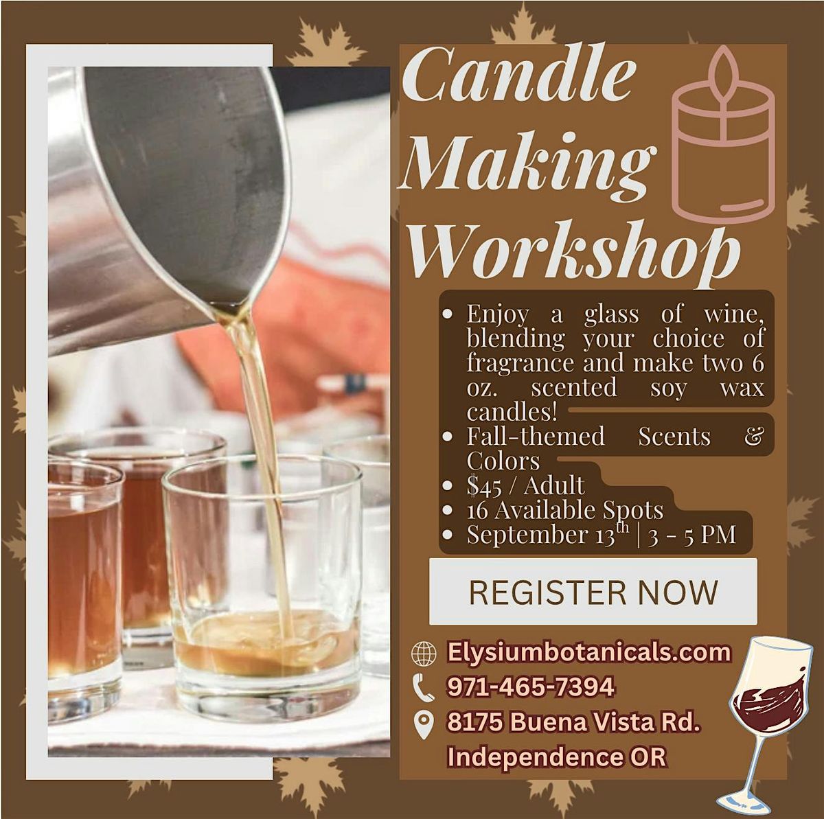Candle Making Workshop