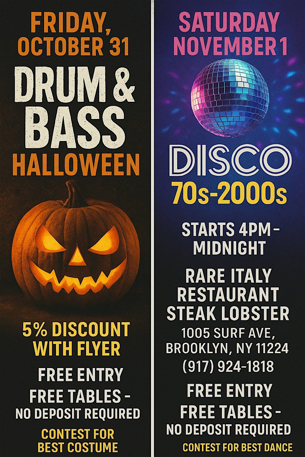 Drum & Bass Halloween @ Coney Island