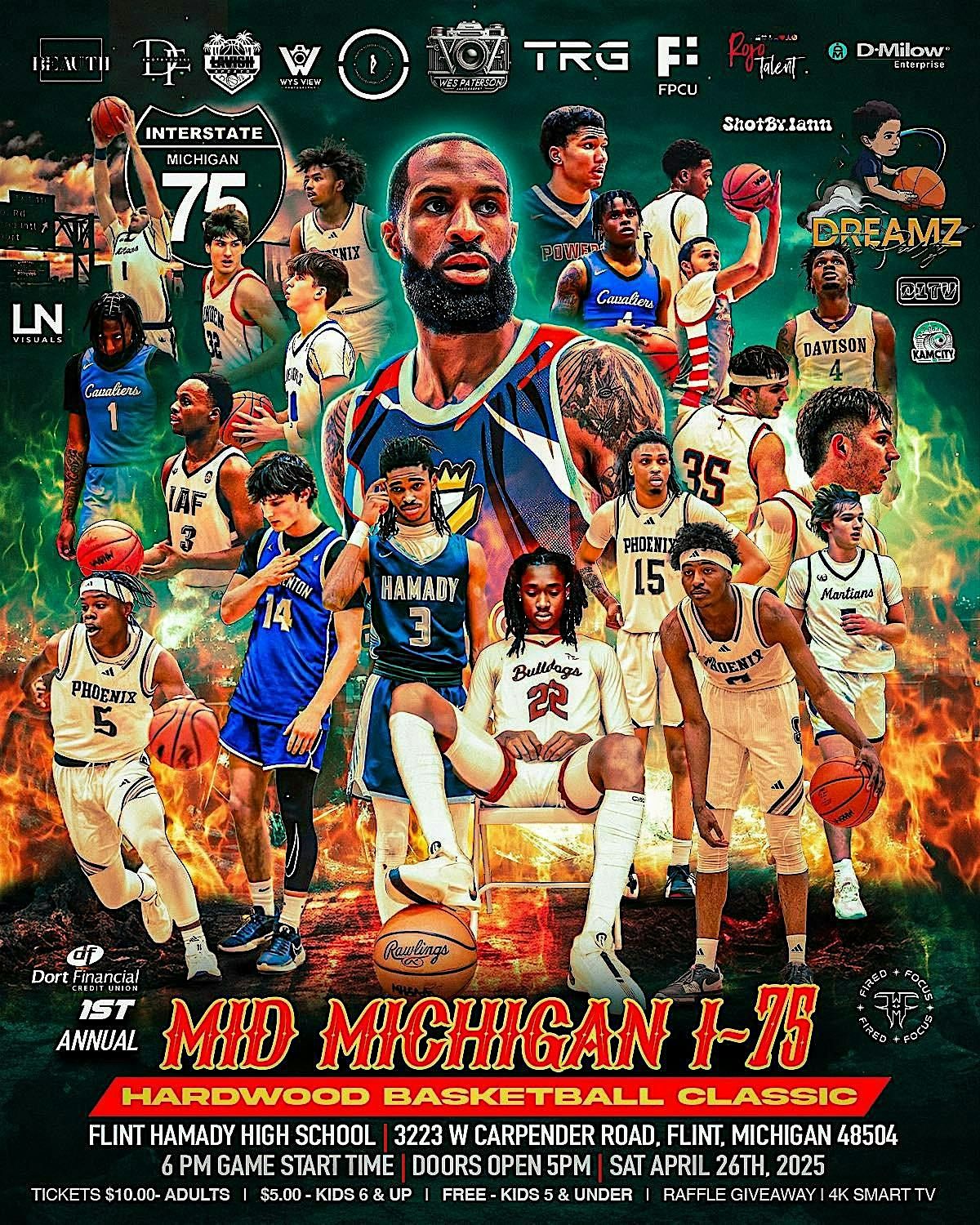 1st Annaul Mid Michigan I-75 Hardwood Basketball Classic