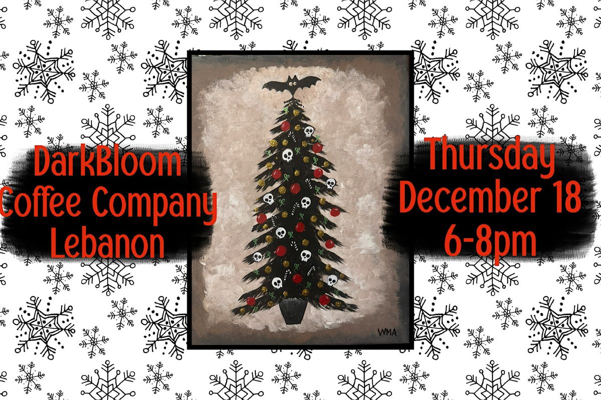 Paint & Sip at DarkBloom Coffee Company in Lebanon