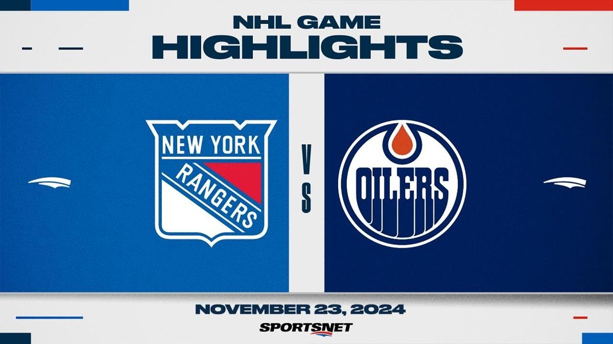 New York Rangers vs. Edmonton Oilers