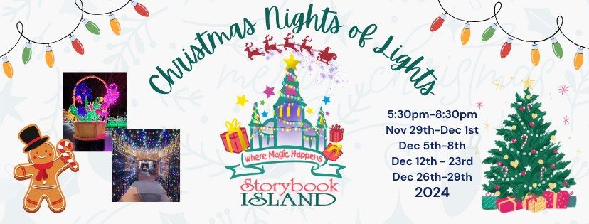 Storybook Island's Christmas Nights of Lights