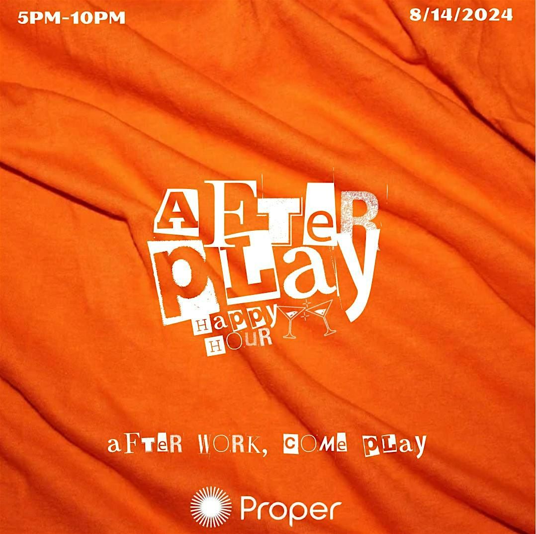 AfterPlay Happy Hour