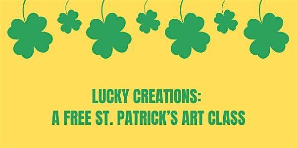 Lucky Creations: A Free St. Patrick\u2019s Art Class