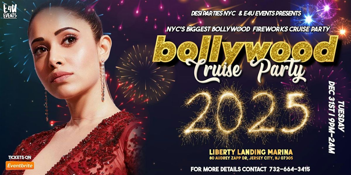 GLAMOUR & GLITTER NYE BOLLYWOOD FIREWORKS PARTY CRUISE