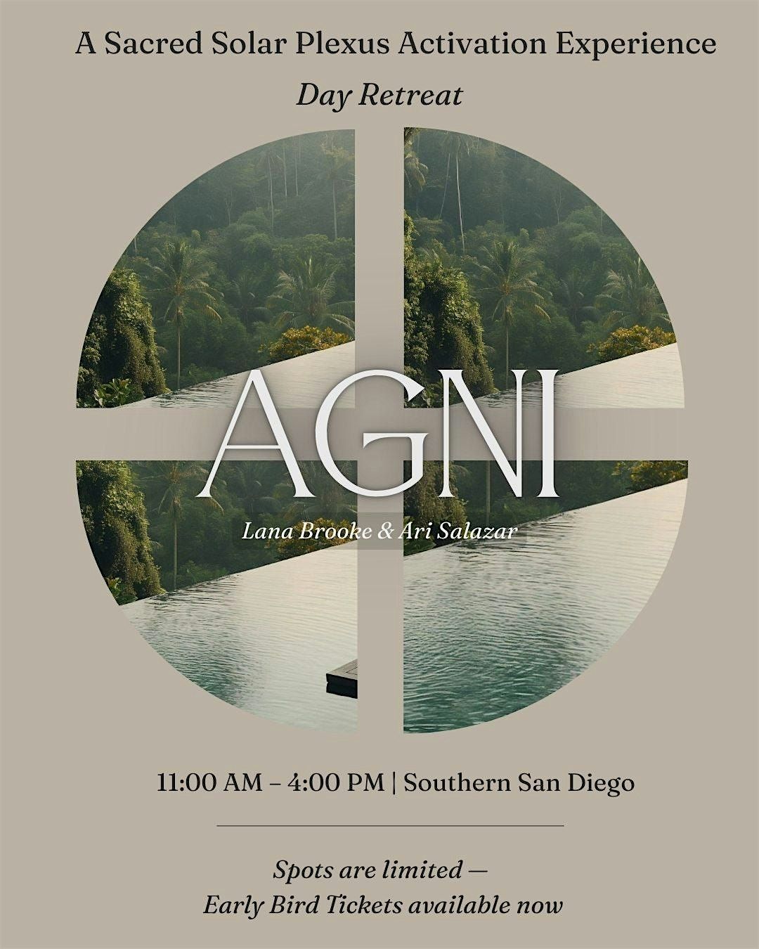 AGNI: A Luxury Day Retreat for Solar Plexus Activation \u2728