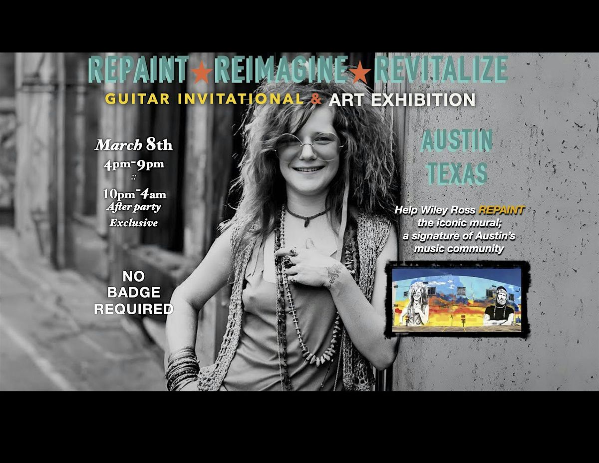 REPAINT \u2022 REIMAGINE \u2022 REVITALIZE: Guitar Invitational & Art Exhibition