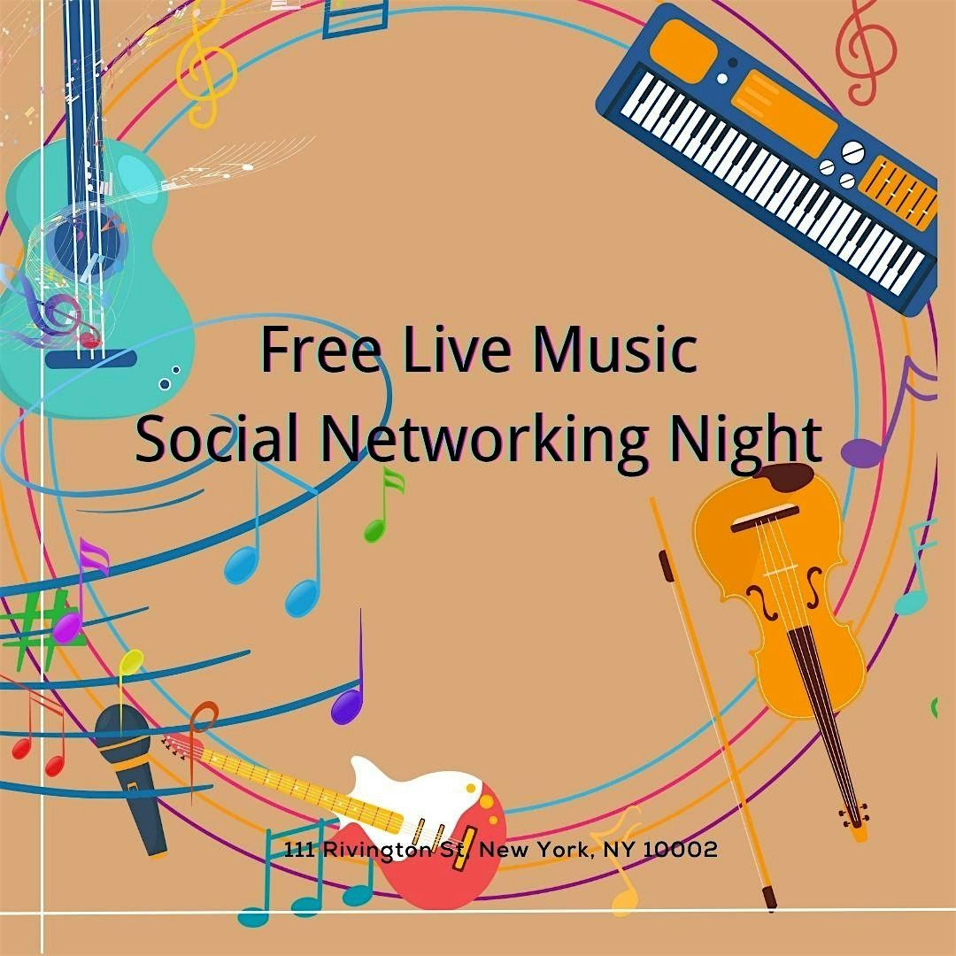 Free Live Music Showcase & Networking Mixer