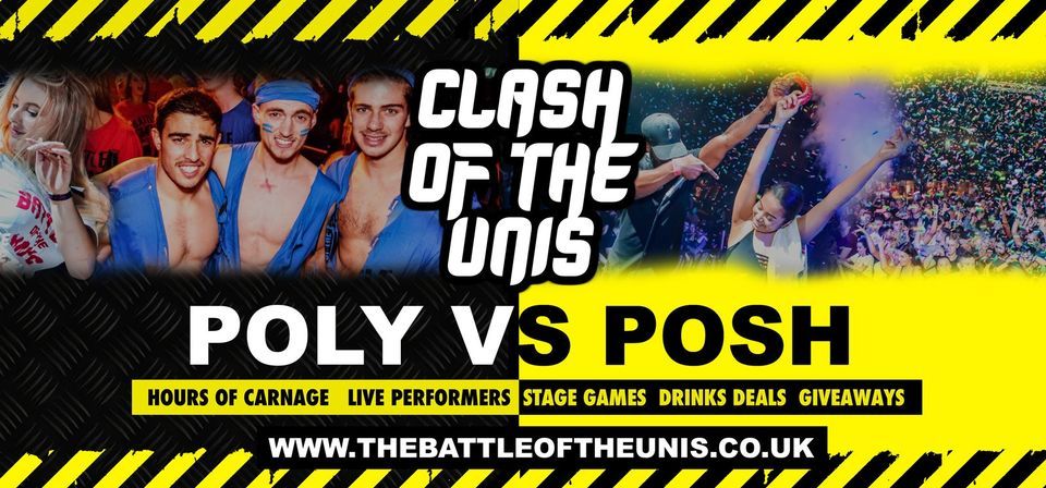 Manchester Clash of the Unis | Manchester Freshers 2021