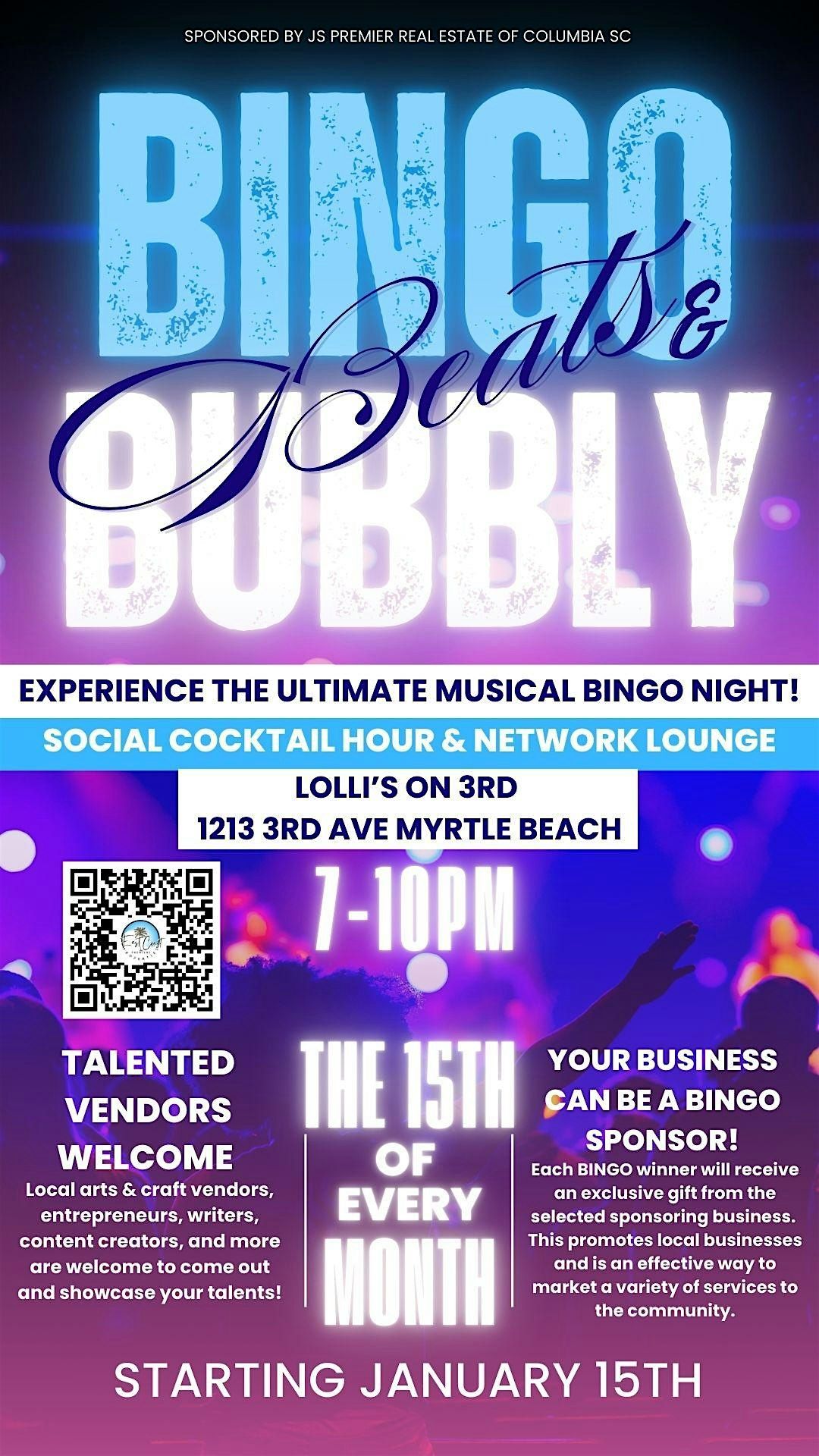 BINGO, BEATS, & BUBBLY