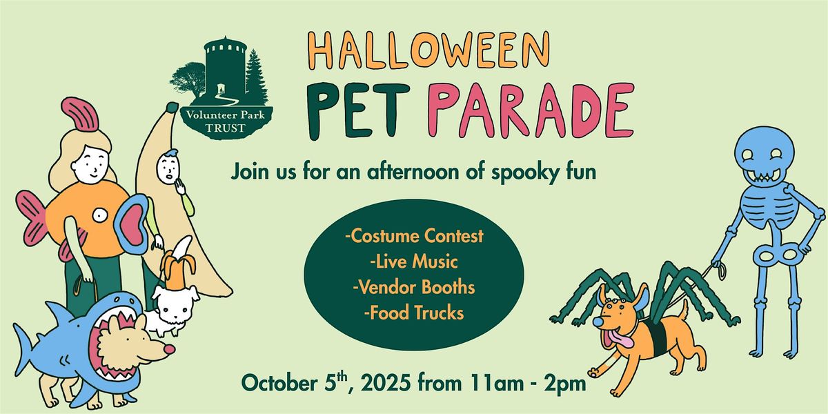Halloween Pet Parade in Volunteer Park