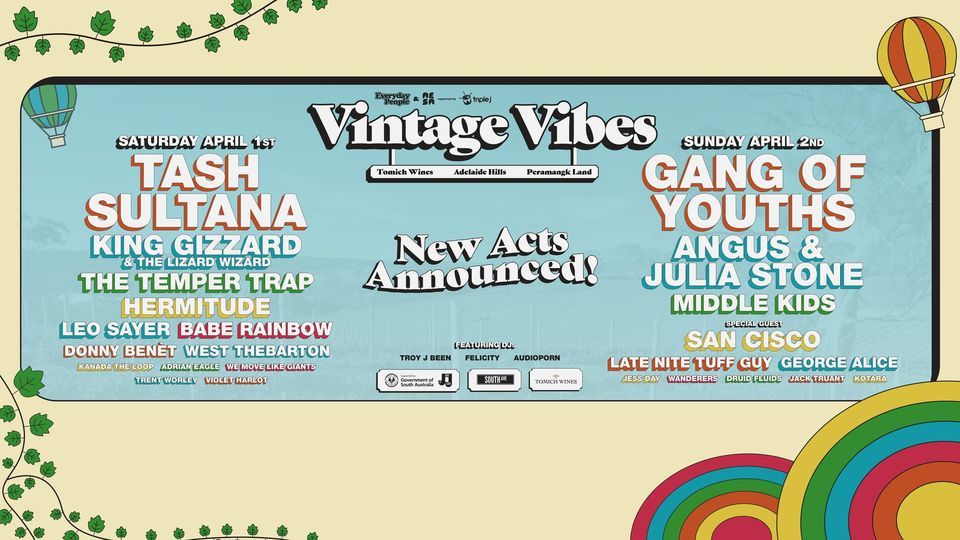 Vintage Vibes Festival \u2013 Adelaide 2023 