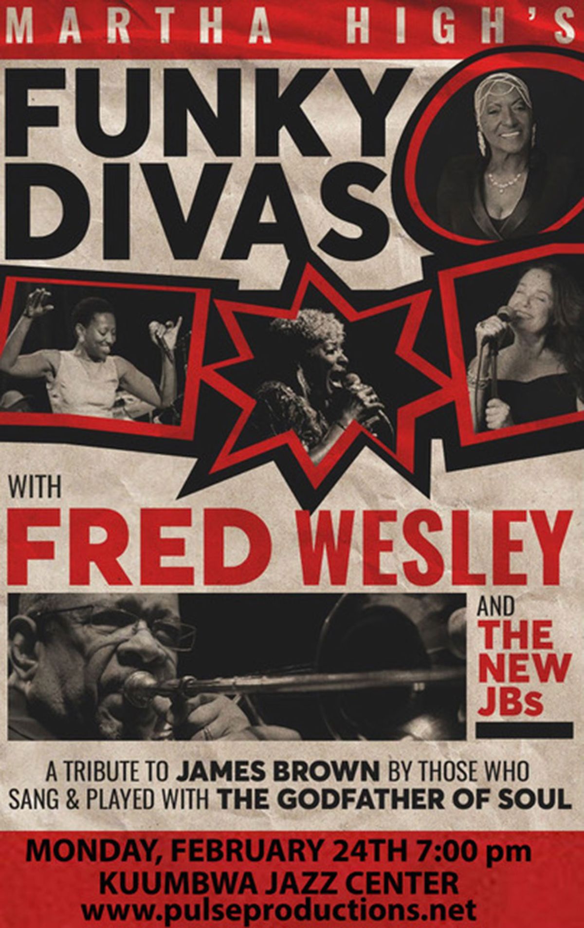 Martha High's Funky Divas with Fred Wesley & The New JBss