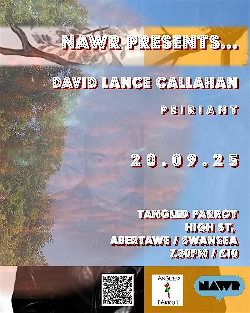 David Lance Callahan  + Peiriant