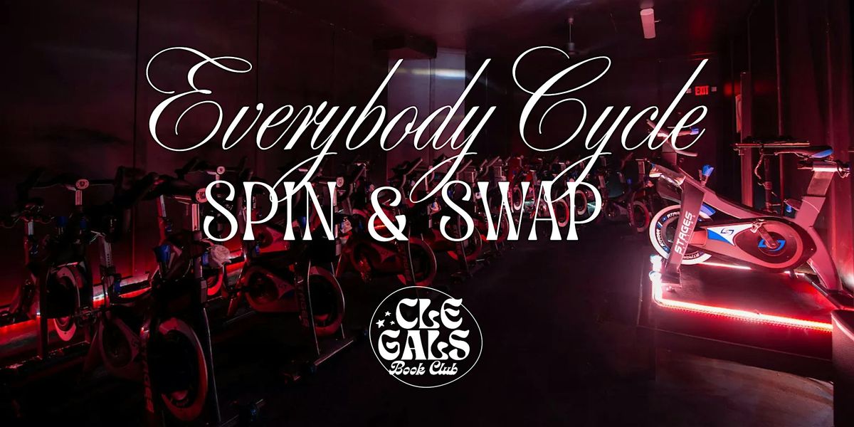 Clegalsbookclub x Everybody Cycle Spin & Swap 11:30 am Class