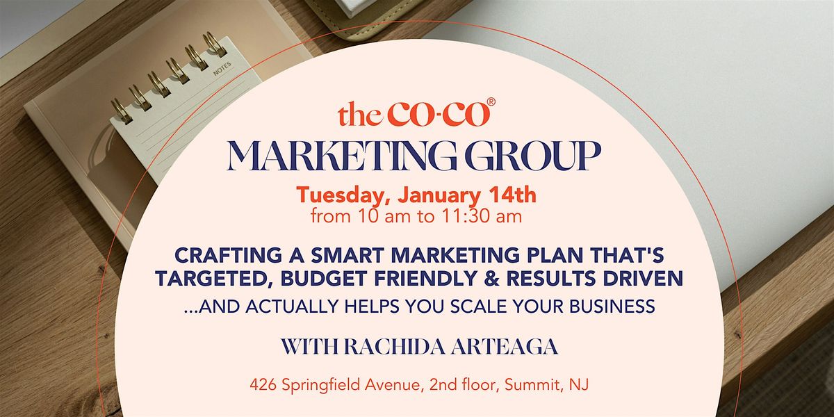 Co-Co Member Exclusive: Marketing Group