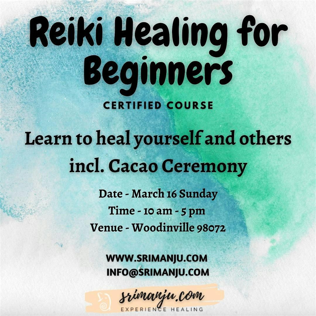 [NEW WORKSHOP] Reiki Healing for Beginners (Level 1) w\/Cacao Ceremony