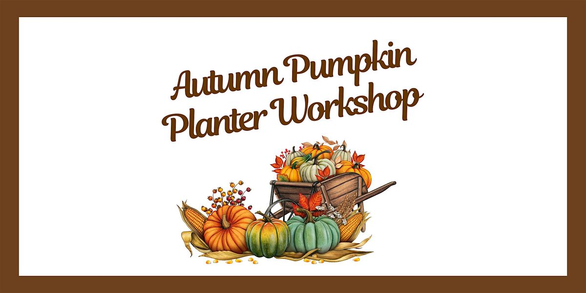 Autumn Pumpkin Plater Workshop