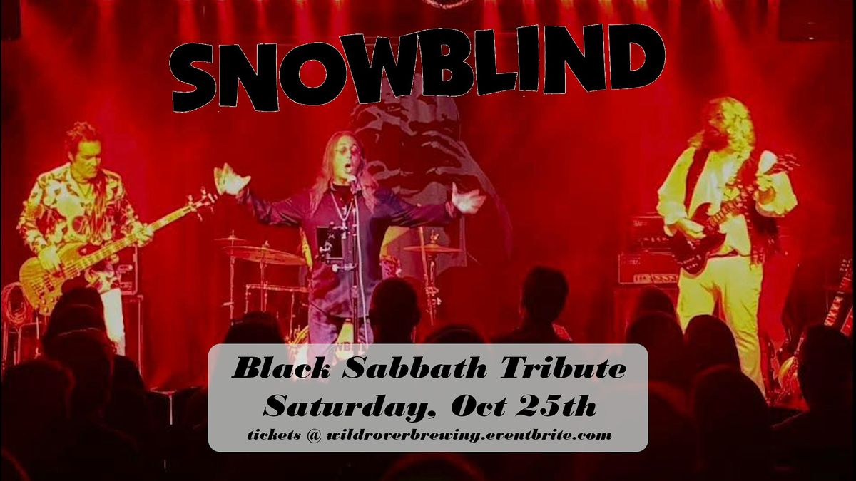Snowblind - Black Sabbath Tribute