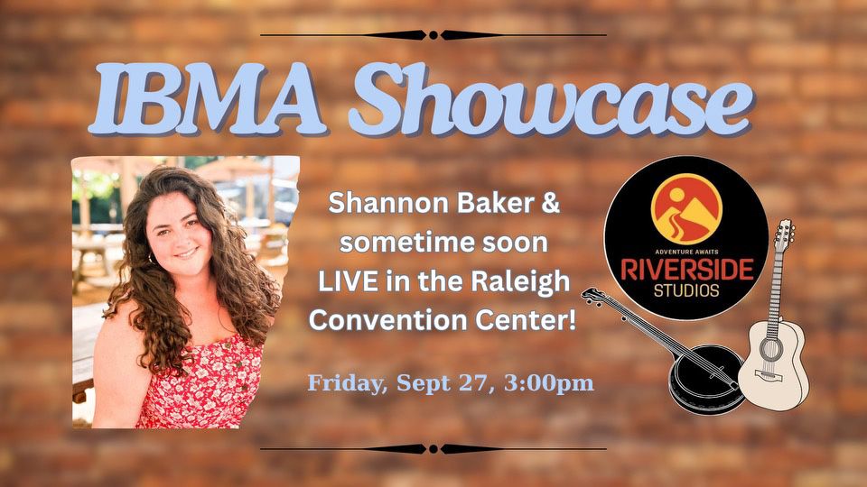 Riverside Studio showcase at IBMA