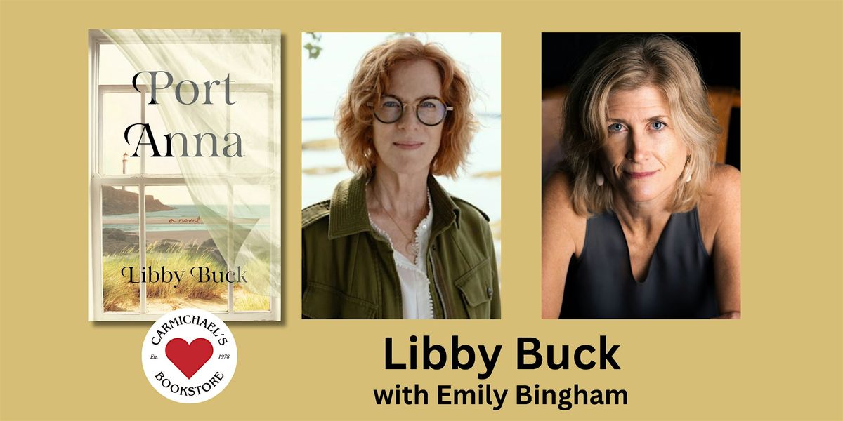 Libby Buck discusses Port Anna with Emily Bingham