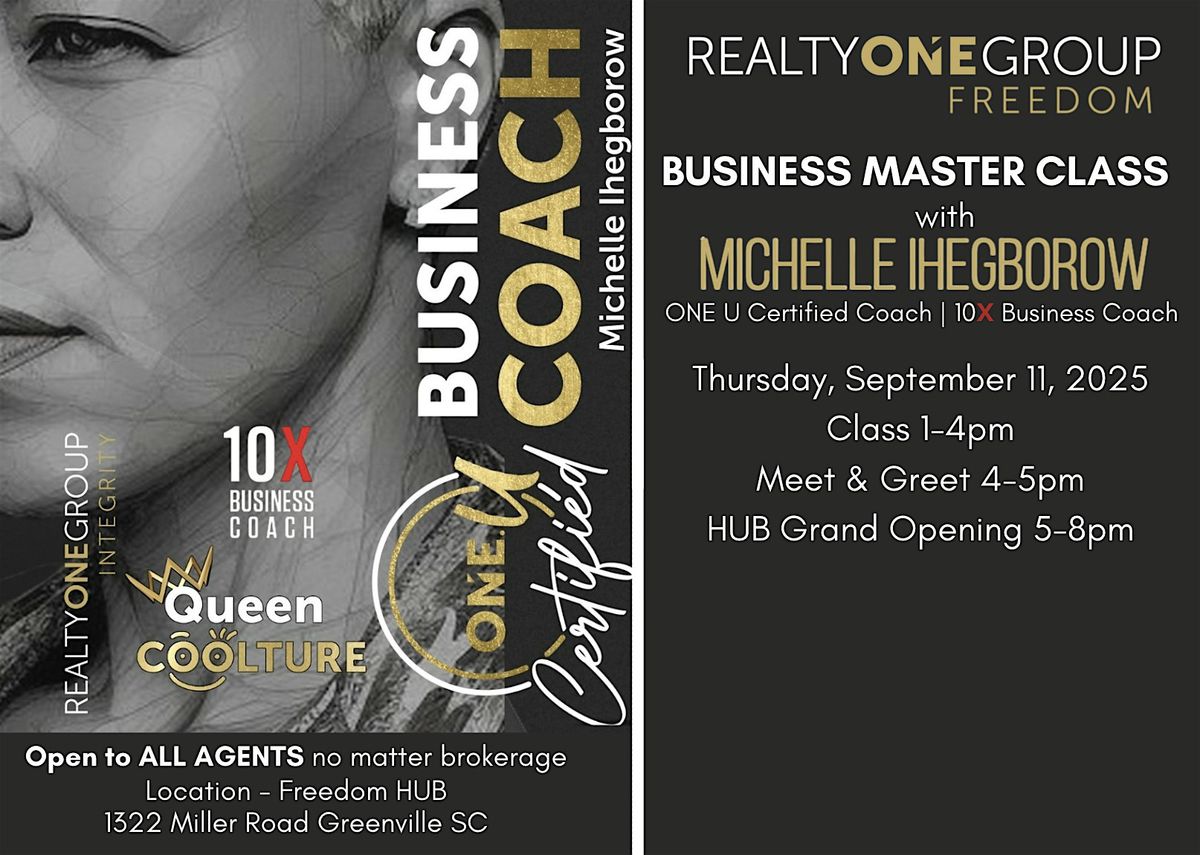 Business Growth Masterclass | Claim Your Gold Mine. Own Your Digital Space.
