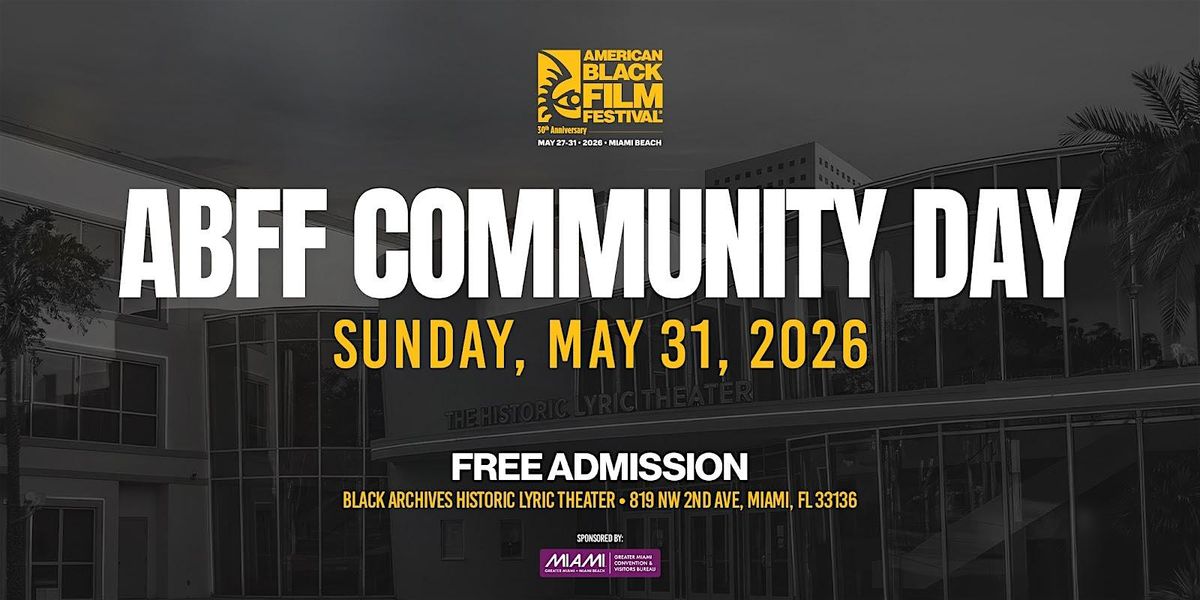 ABFF Community Day 2026