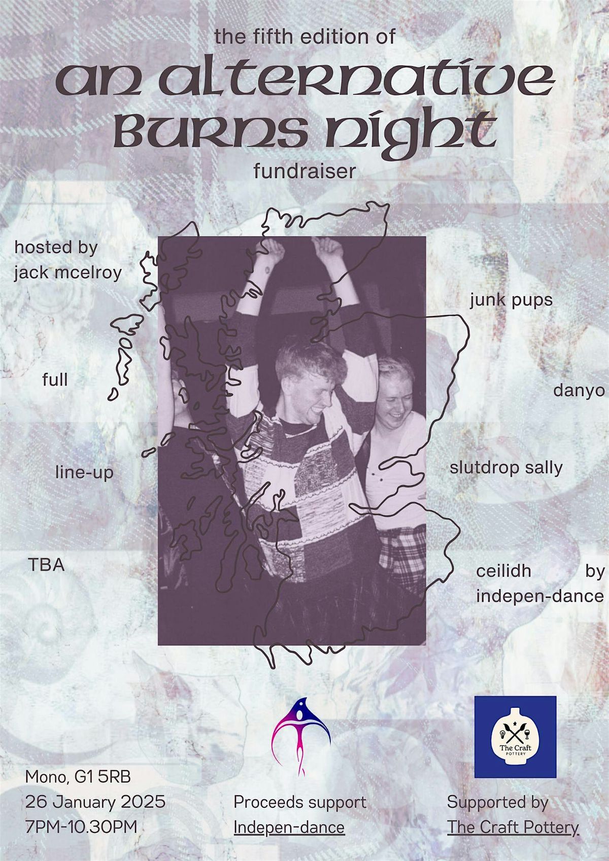 An Alternative Burns Night 2025 - Fundraiser for Indepen-dance