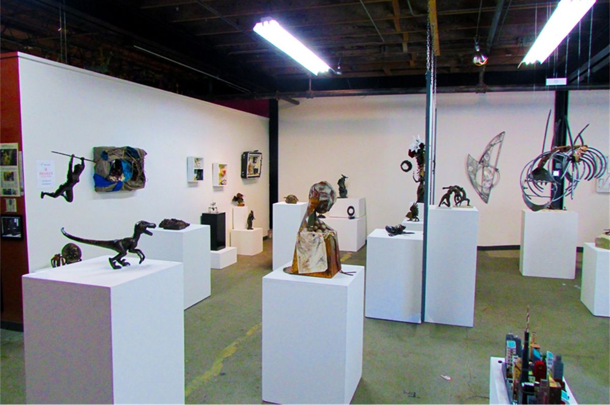 First Friday 8th Annual Bradley University Sculpture Show