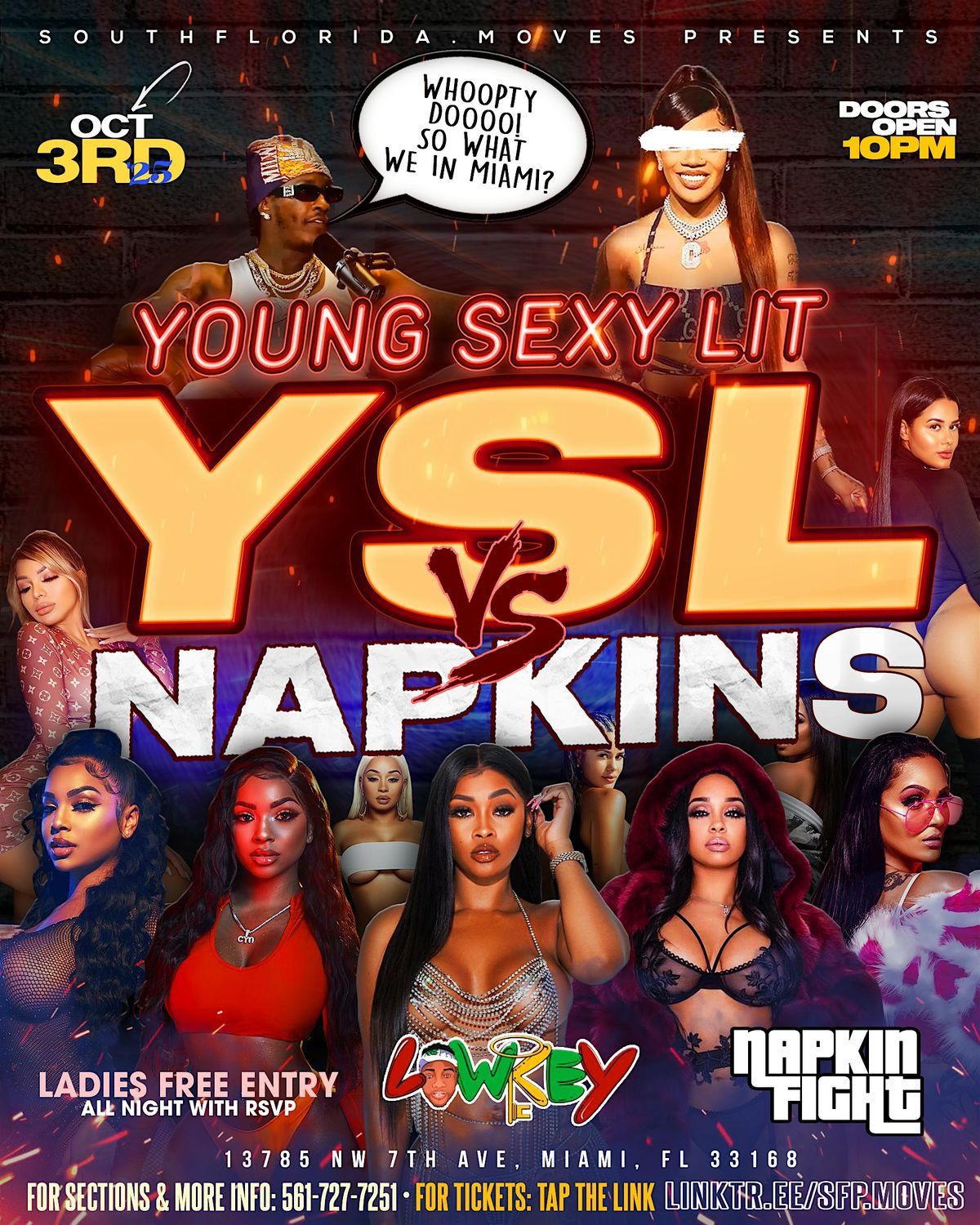 YSL VS NAPKINS