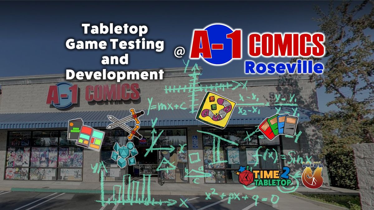 Tabletop Game Testing and Development