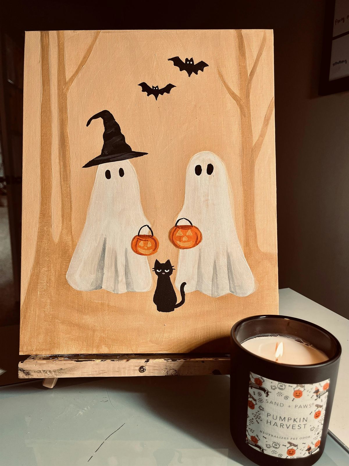 Spooky Paint Night
