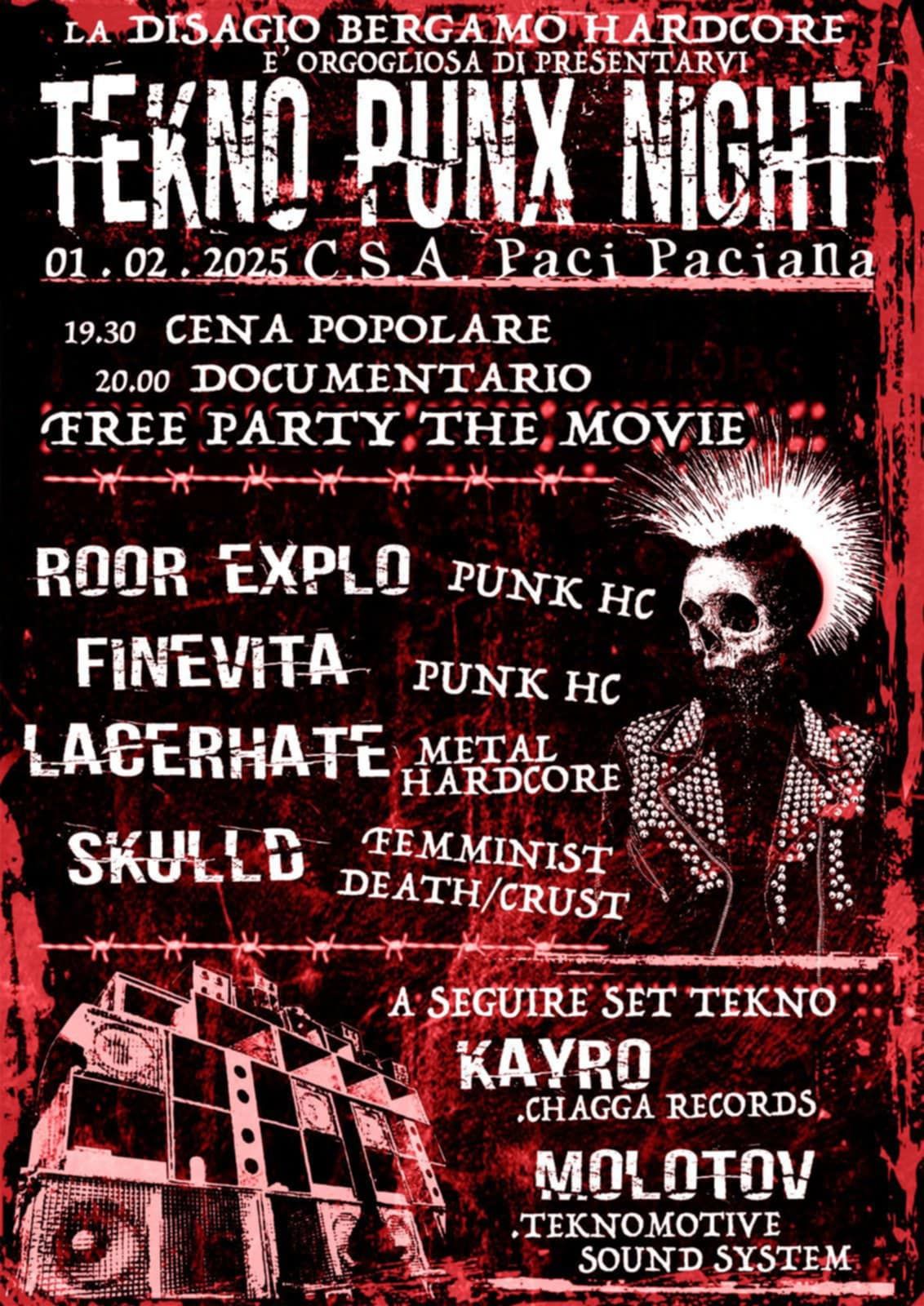 TEKNOPUNK Vol 4 \/ 1 Febbraio \/ C.s.a. Pac\u00ec Paciana