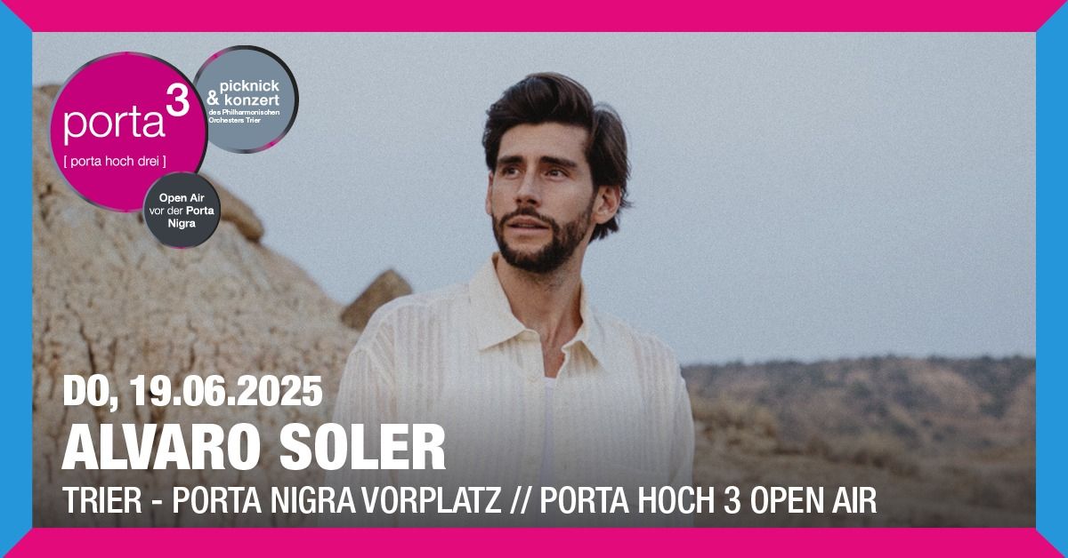 Alvaro Soler \u2022 La Gira Tour 2025 \u2022 Trier