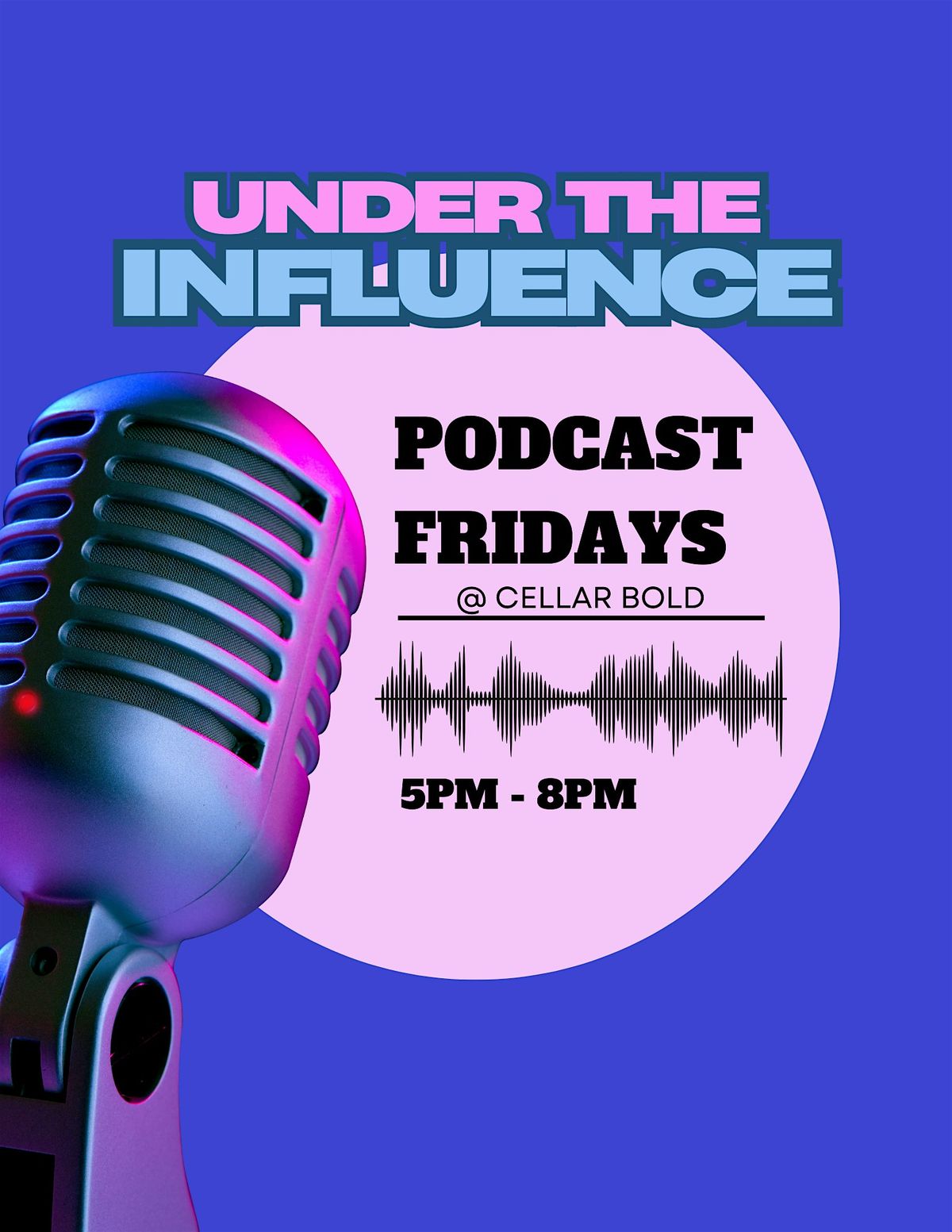 Seeking Entrepreneurs &  Innovators  for "Under The Influence" Podcast