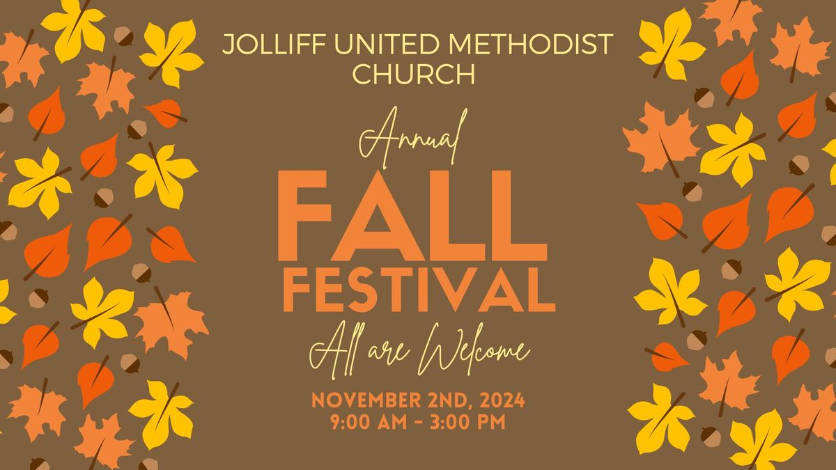 Jolliff UMC Annual Fall Festival