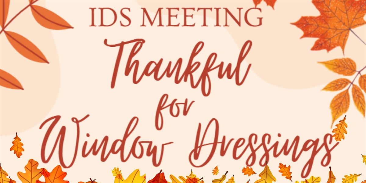 IDS Knoxville | November 2025, Chapter Meeting