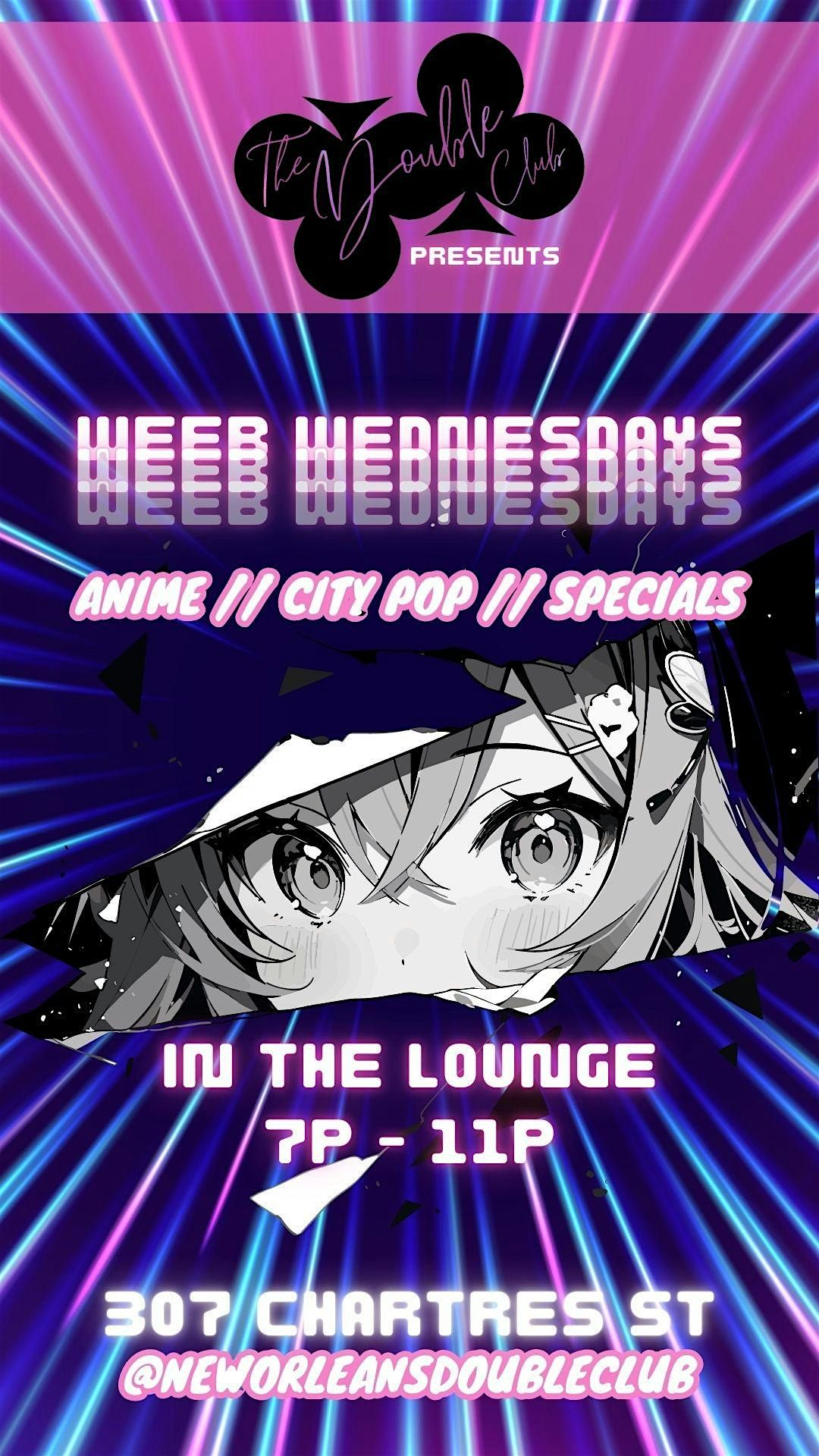 Weeb Wednesdays at The Double Club