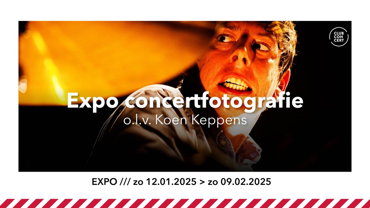 Expo Concertfotografie o.l.v. Koen Keppens