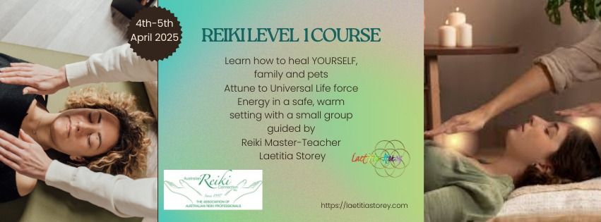 REIKI LEVEL 1 COURSE