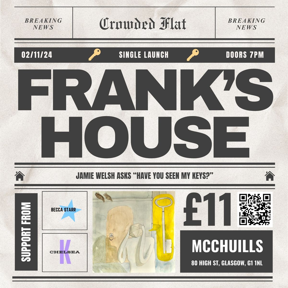 Frank\u2019s House Single Launch \ud83d\udd11 