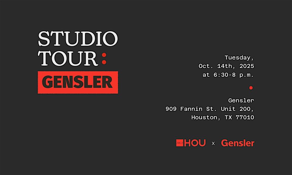 2025 Studio Tour: Gensler