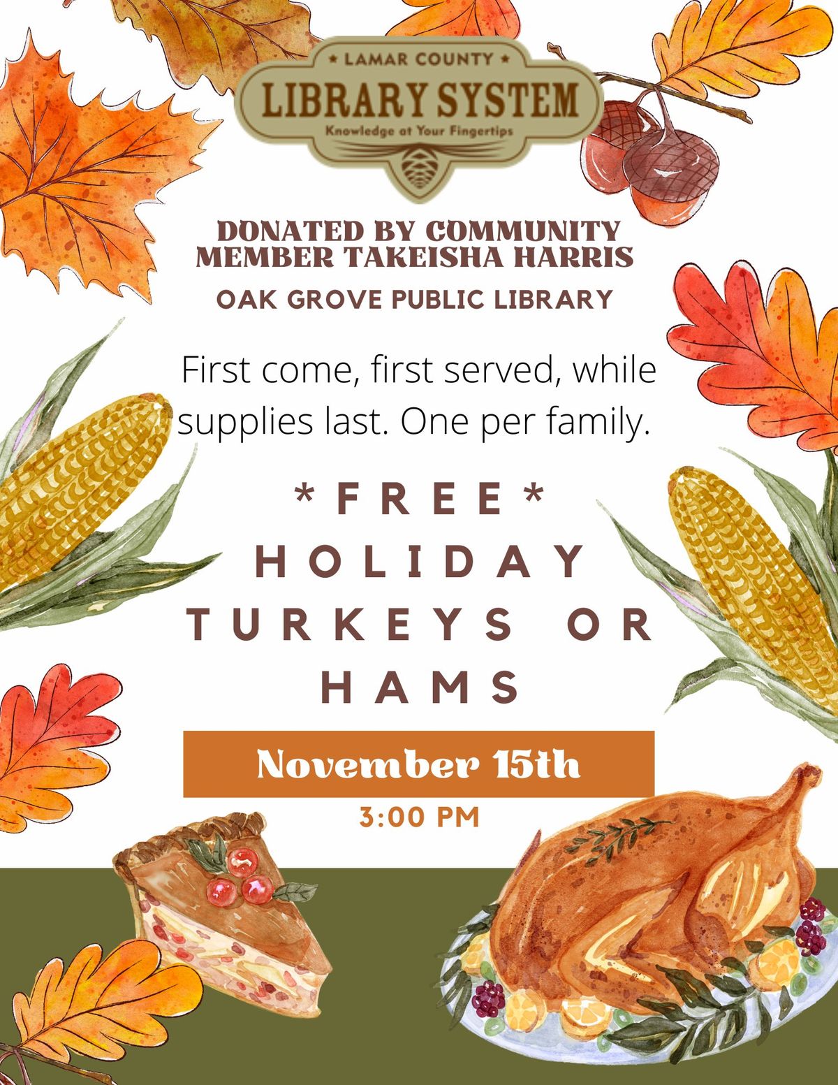 Ham and Turkey Holiday Giveaway 