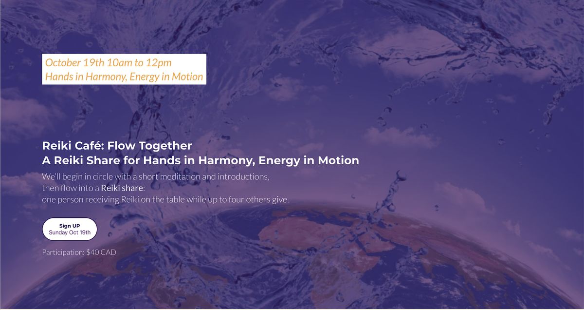 Reiki Caf\u00e9: FLow Together