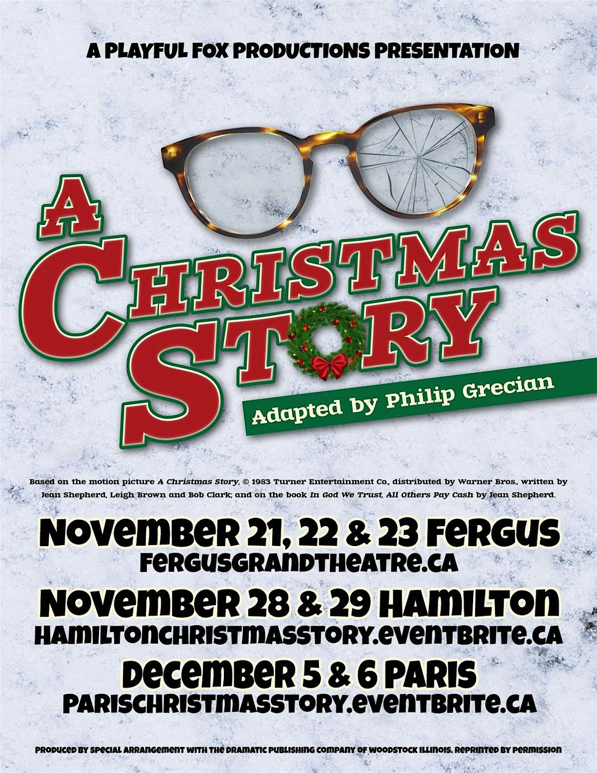 A Christmas Story - The Play (Hamilton)