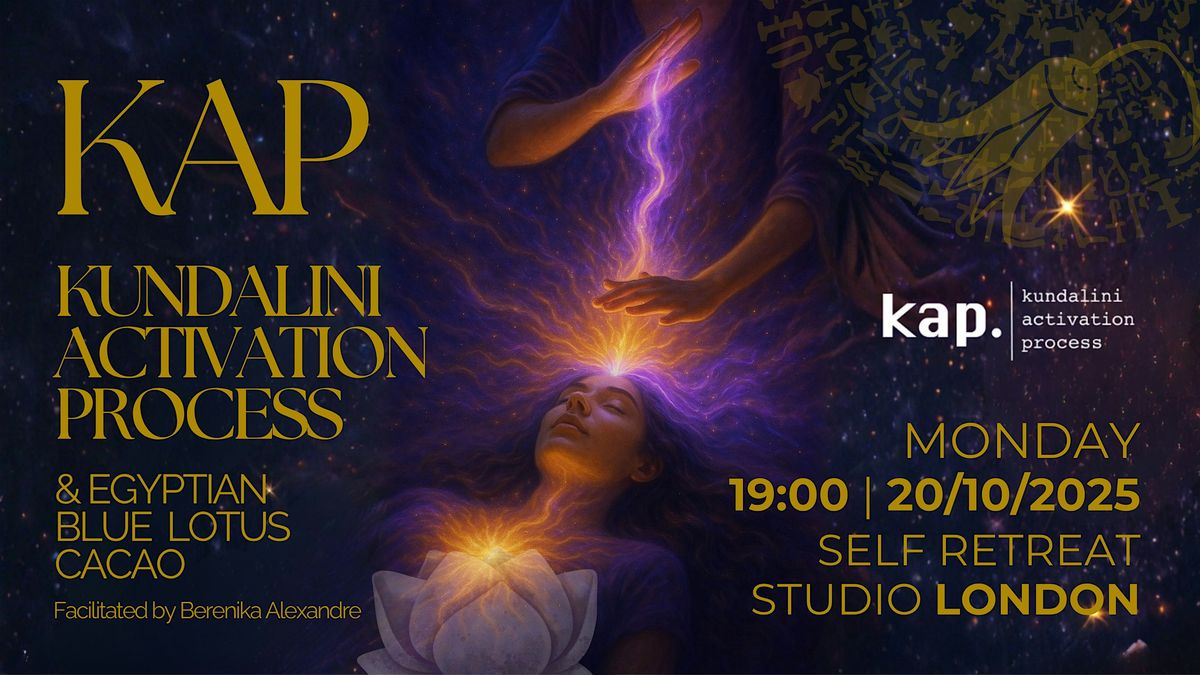 KAP(Kundalini Activation Process) 90 min x Egyptian Blue Lotus Cacao