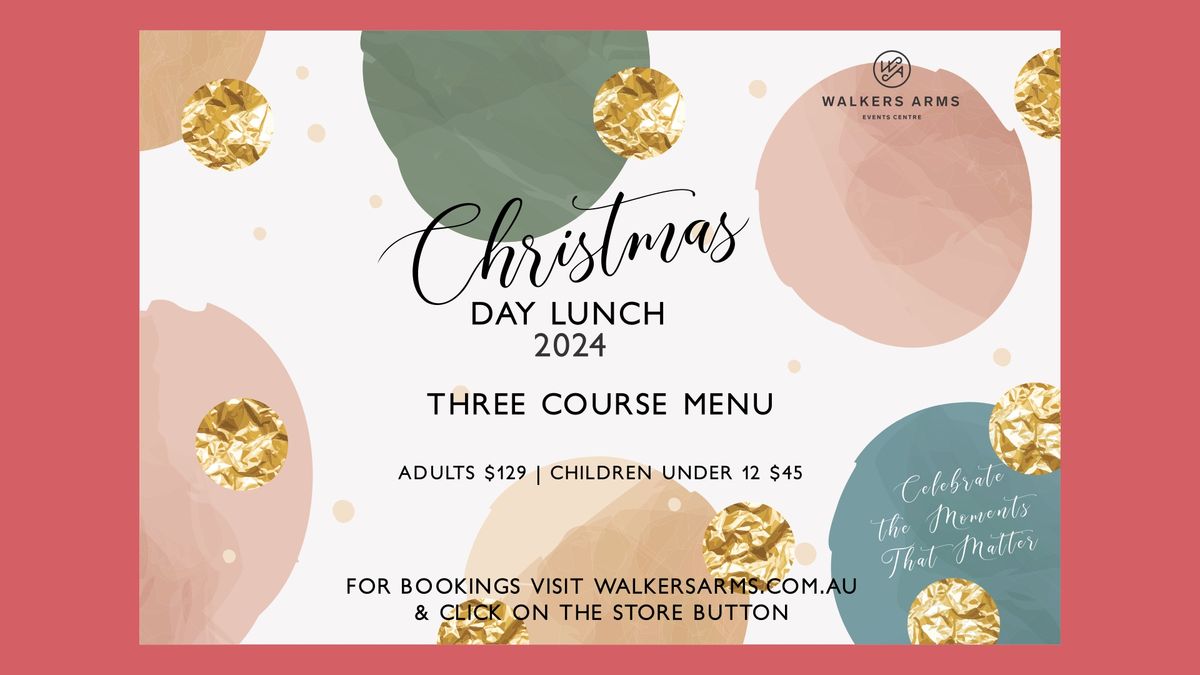 Walkers Arms Hotel - Christmas Day Lunch December 25, 2024