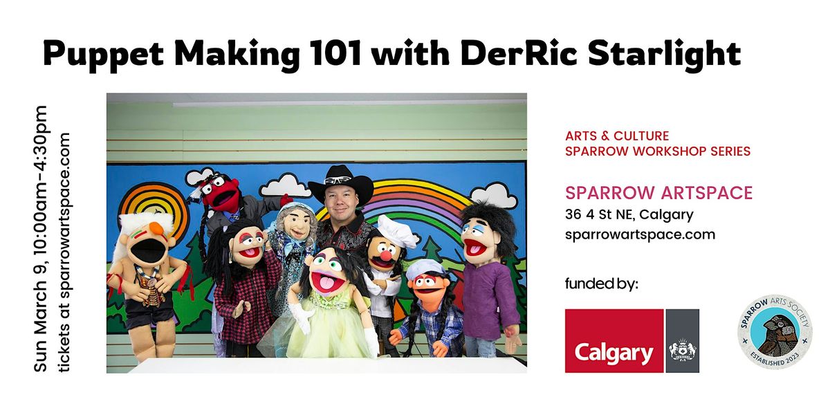 Puppet Making 101 with DerRic Starlight